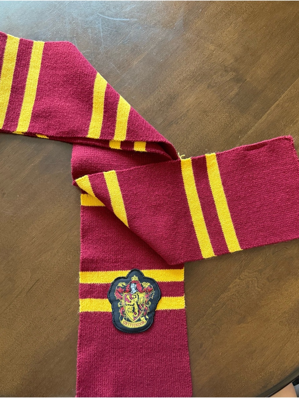 Harry Potter Gryffindor House Scarf - Maroon and Gold